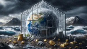 نماد بصری سقوط جهانی‌سازی و بازگشت به عصر جغرافیای خشن و قلعه‌های اقتصادی.